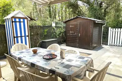 Image de Maison avec piscine, parking - 5 pers.