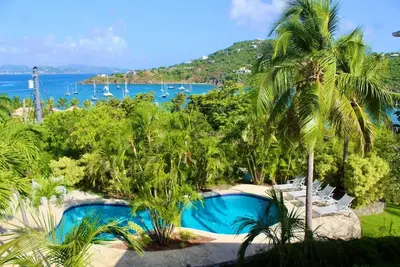 Image de Perfect 4 Equal-Bedroom Villa in serene Cruz Bay with Private Pool and A/C