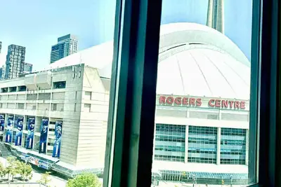 Image de Fully furnished 360• view rogers centre and lac Ontario
