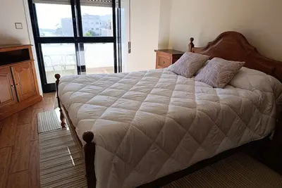 Image de Appartement « Alojamento Vistas Mar » avec vue sur la mer et balcon