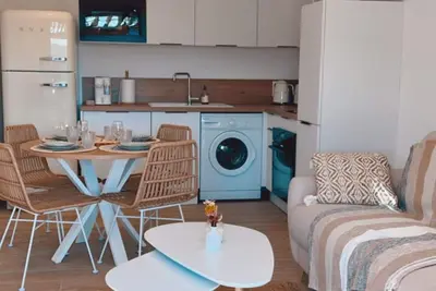 Image de Mini villa vue sur mer Santa Giulia A casa bohème