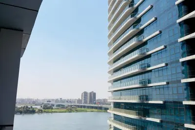 Image de Luxury hotel apartment with a charming view of the Nile and the pyramids Hilton