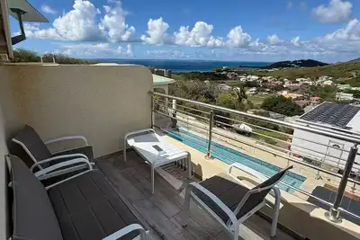Image de Serene 2-bedroom apartment in Friars Bay 97150 perfect for relaxing