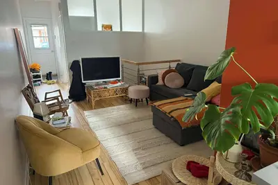 Image de Charmant appartement sur deux niveaux au rez de chaussée dans la Petite-Patrie