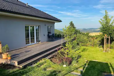 Image de Magnifique maison de vacances privée avec Wifi, Tv, terrasse, animaux admis et vue panoramique
