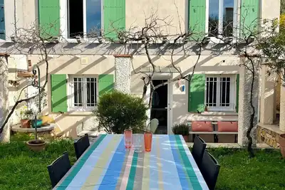 Image de Maison de caractère au coeur de Marseille avec jardin ensoleillé au calme absolu