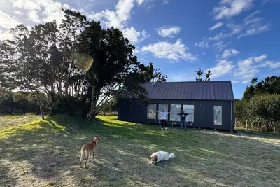 Fully equipped cabin in Chiloé, steps from the beach