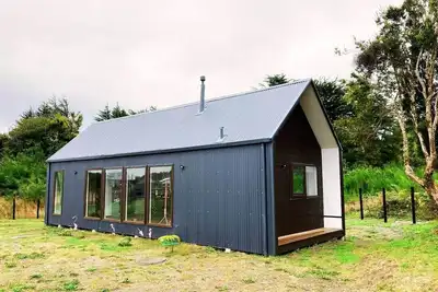 Fully equipped cabin in Chiloé, steps from the beach