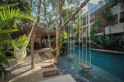 Image de Tulum Getaway - 1br with 2 Queen Beds & Pool