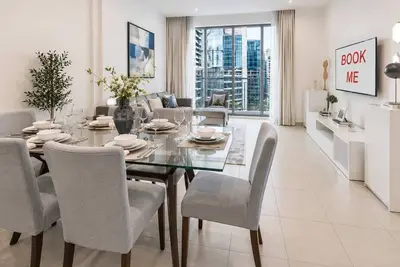 Image de StayShort - Bright 1 Bedroom Retreat in Dubai Marina that Sleeps 4!