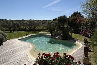 Image de Magnifique Maison-Piscine Californienne-le clos des vignes