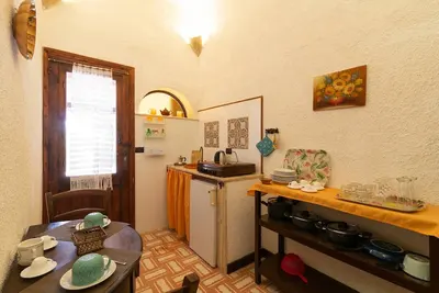Image de Appartement 'Tenuta Donna Vittoria Mandarino' avec vue montagne, Wi-Fi et climatisation