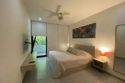 Image de Walking beach Cozy 1-bedroom apartment with Ac in peaceful Playa del Carmen