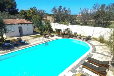 Image de « Villa La Cucchiara » avec piscine privée, Wi-Fi, climatisation et intimité