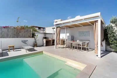 Image de Villa « Azzurra » avec piscine privée, Wi-Fi et climatisation