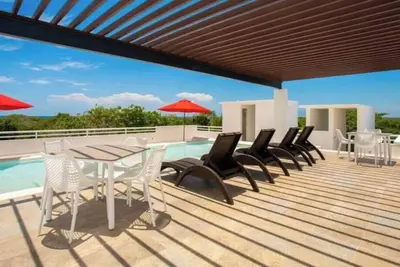 Image de Welcome to the jungle. 2-bed, 2- bath in  Akumal w/splash pool, ocean view