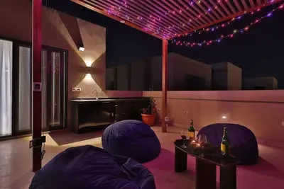 Image de Luxury Rooftop Apartment in Vye Sodic New Zayed – Premium Stay, Pet-Friendly!