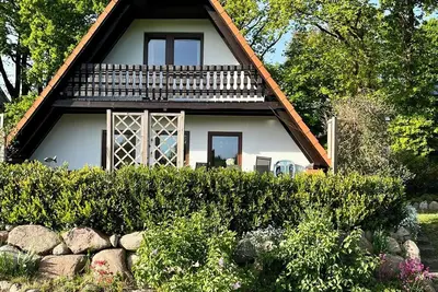 Image de Finnhaus Elke - Holiday home for 4 people in the vacation village at the Marlow bird park