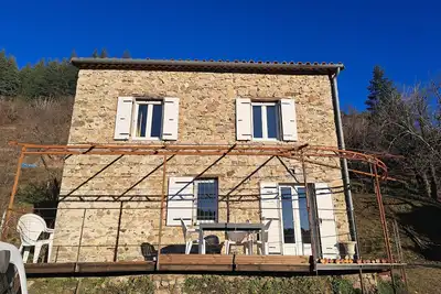 Image de Jolie maison vue sur les Cevennes et grand terrain
