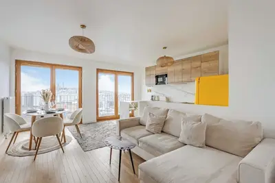 Image de Appartement cosy – 1bdr/4p – Vue sur le Sacré-Cœur