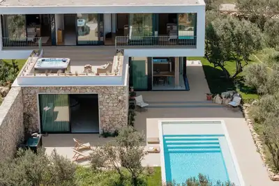 Image de Mediterranean Design Villa with Pool & Private Olive Garden