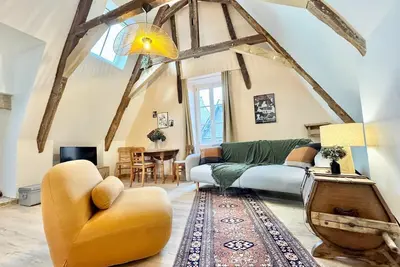Image de Appartement centre historique Quimper, vue sur les toits