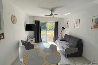 Image de Apt 4 pers. - piscine - 750 m. de la plage\nParking privé