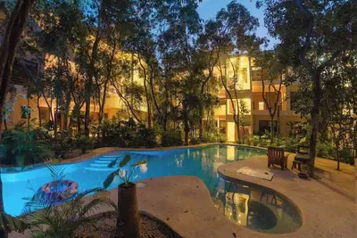 Image de Stylish 3br  Ahal Villa with Pool in Holistika Tulum
