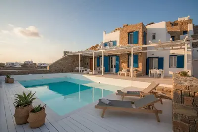 Image de Villa à Mykonos pour 8 personnes avec piscine