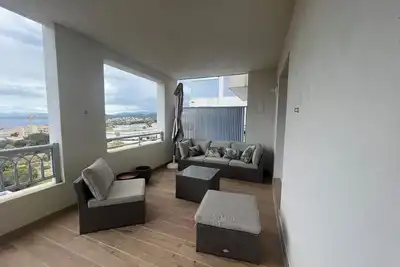 Image de Loue T3 L’île Rousse magnifique vue mer à 180 degrés terrasse de 28 m2