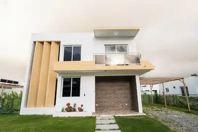 Image de 3-bedroom villa in charming Punta Cana with a large terrace & a private jacuzzi