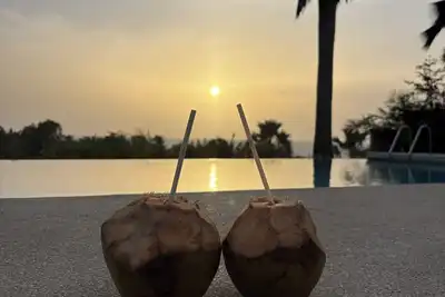 Image de Villa vue mer avec piscine à débordement et accès privé à la plage