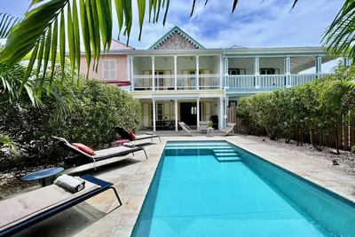Image de Villa Joséphine piscine privée, à quelques pas de la plage d'Orient Bay