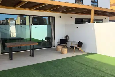 Image de Maison de vacances 'Geafond 198' avec piscine partagée et terrasse privée