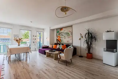 Image de Appartement charmant, proche plage, parking - 6 pers.