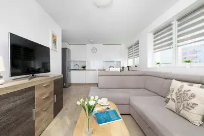 Image de Kozielska 106a Gliwice | Spacious Apartment | 2 Bedrooms | Parking | Balcony | Remote Work
