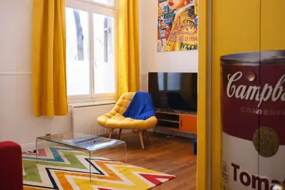Image de Appartement tendance & artistique – centre ville d’Angers - 4 Pers