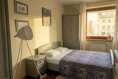 Image de Spacious apartment in the heart of Wroclaw – Nozownicza. 3 rooms with a loggia
