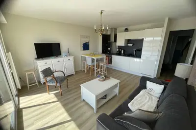 Image de Merlimont Plage, appartement 4 personnes à 100m de la mer, vue dunes & mer