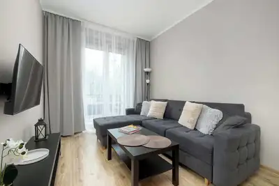 Image de Adamskiego 13d Katowice | Comfortable 2-Bedroom Apartment | Balcony
