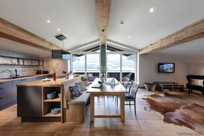 Image de Spacious Family Apartment with Panoramic Mountain Views–Near Zell am See&Kaprun