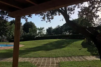 Image de Apartment with garden in Villa with swimming pool