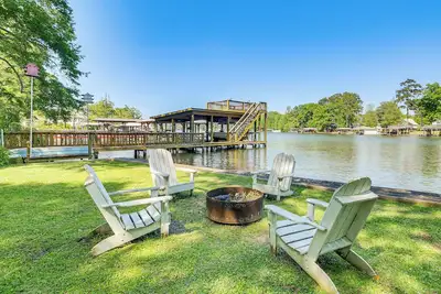 Image de Private Dock + Yard: Lake Blackshear Family Escape