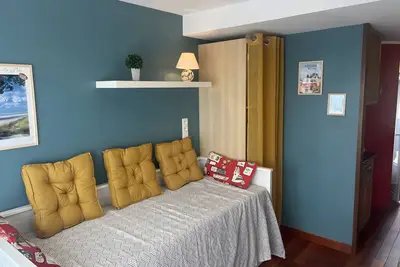 Image de Studio « Face Mer » avec vue sur la mer et terrasse partagée