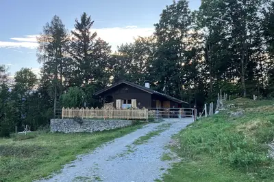 Image de Cabane 'Kappacher' avec vue sur la montagne, terrasse privée et Wi-Fi