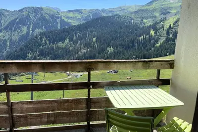 Image de Samoëns 1600•Studio 21m2•Skis aux pieds•parking privé•draps et serviettes inclus
