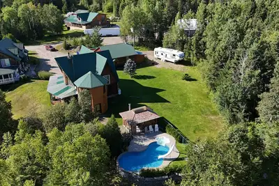Image de Spa, Piscine et Nature | Chalet rang 3