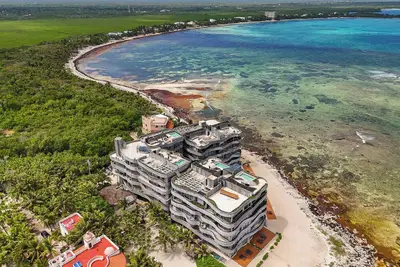 Image de Oceanfront 4br Duplex in Maiim Tankah w/Pool & Gym