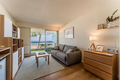 Image de Appartement « Studio Vue Mer Exceptionnelle » avec vue sur mer, balcon et Wi-Fi