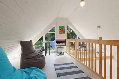 Image de Maison-Panoramique-Salle de bain privée-Vue sur Jardin